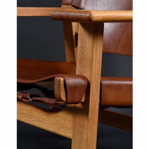 leather Mogensen Spanish Chairs