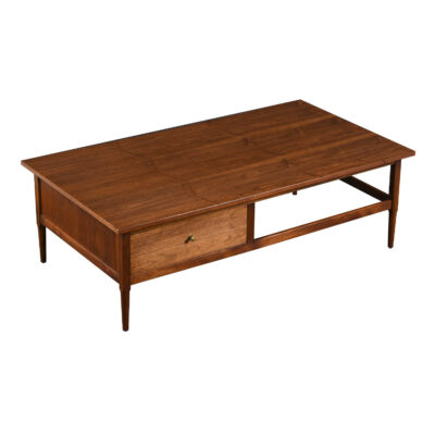 Richardson Nemschoff walnut vintage coffee table