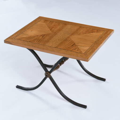 oak end table swag leg