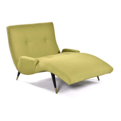 Adrian Pearsall style wave chaise lounge