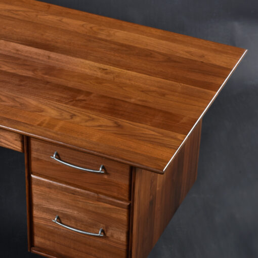 Mid-Century Modern solid wood desk