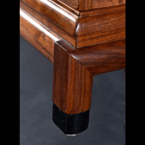 Refinished wood legs on John Stuart dresser