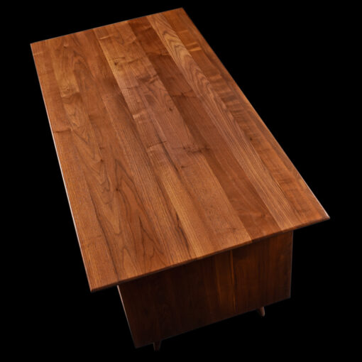 Solid walnut wood desk top