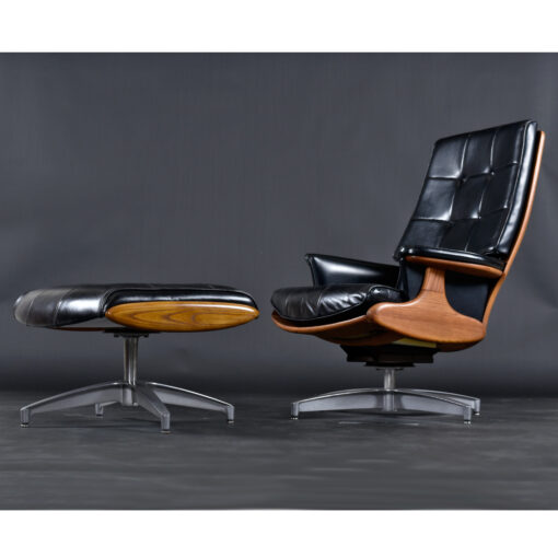 Heywood Wakefield leather recliner