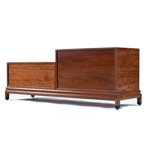 Back view of 3-Piece modular Mid-Century Modern dresser by John Stuart