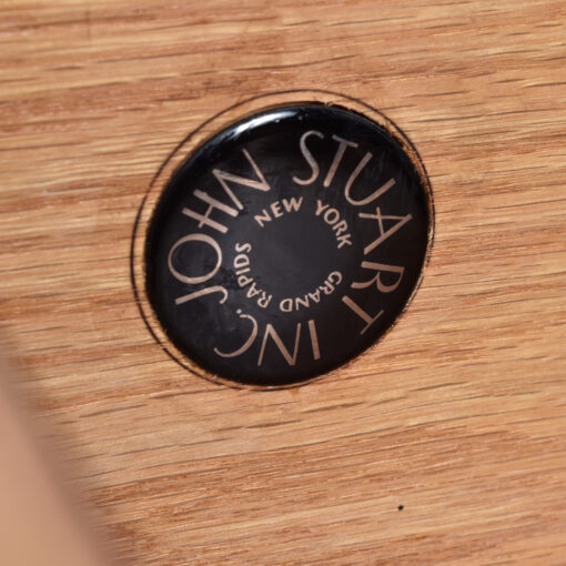 John Stuart Inc. label on dresser