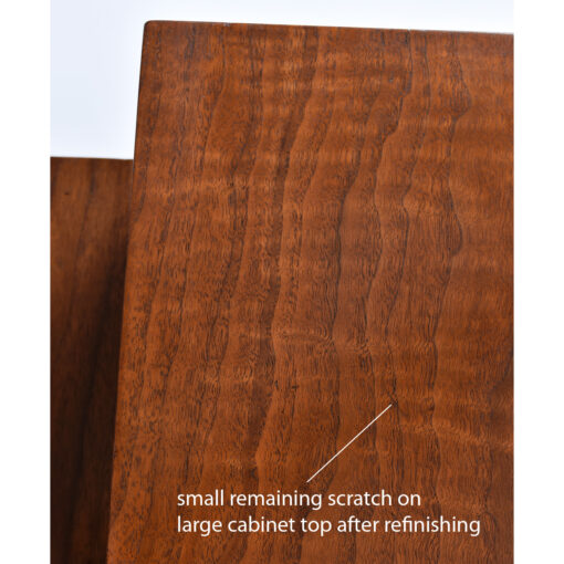 Renzo Rutili for John Stuart modular dresser wood grain