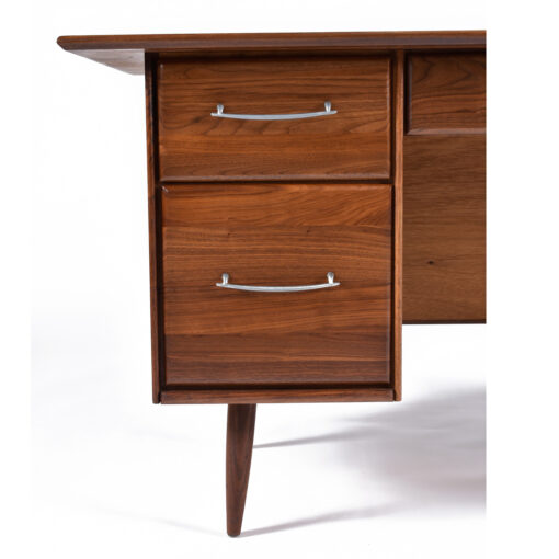 Refinished walnut wood drawer facades