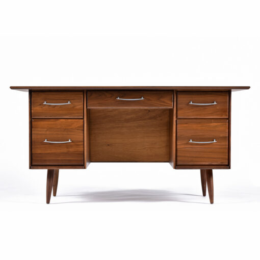 Ace Hi Mid-Century Modern solid walnut desk