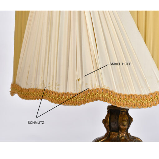 Flaws on lamp shades