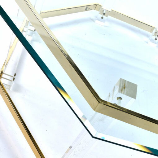 Beveled edge glass