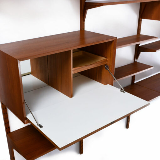 Draw bridge door on bar / secretary cabinet