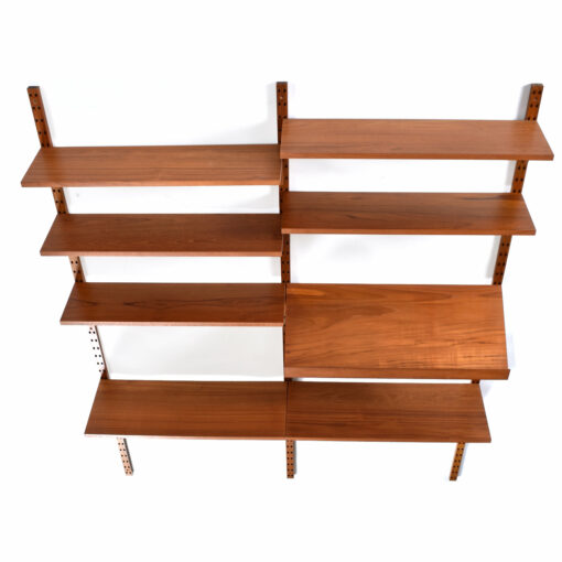 Adjustable modular wall mounted shelves by CADO