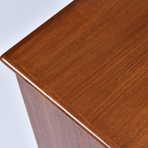 Danish teak credenza refinished top surface