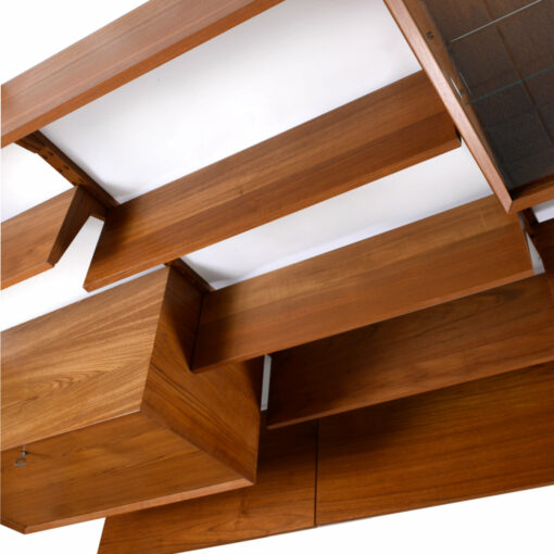 Teak shelves for CADO Royal System