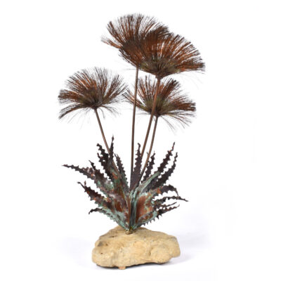 Desert Rose Brutalist sculpture