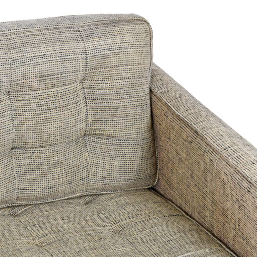 Quilted seat and back cushions