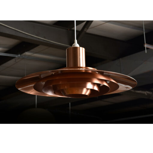 Preben Fabricius and Jorgen Kastholm copper pendant light