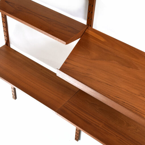 Teak shelves Poul Cadovius system