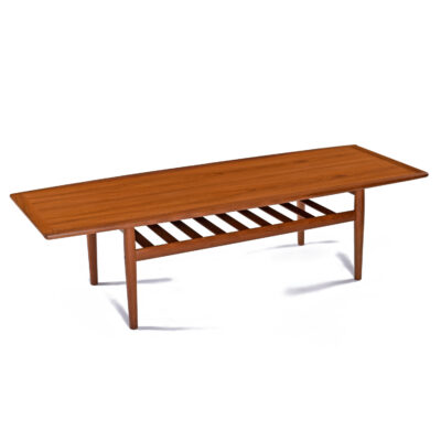 Mid-Century Modern Danish teak coffee table by Grete Jalk
