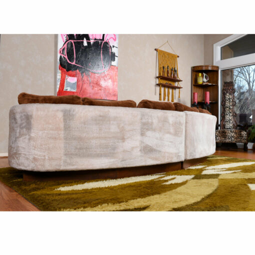 Curved Mid-Century Modern Carson's sofa sectional