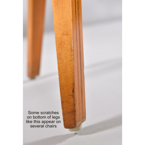 Wear on wood legs