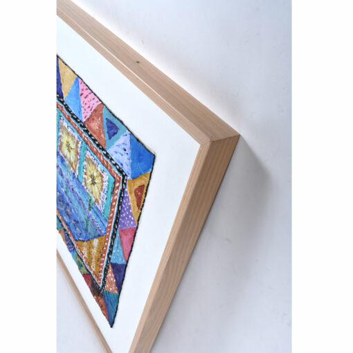 Quilted painted textile ar Florida