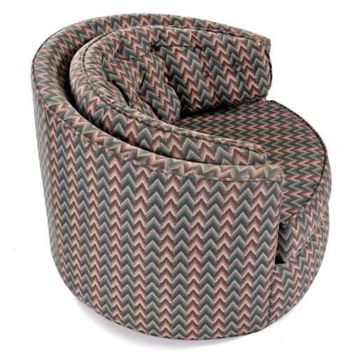 Tufted club chair