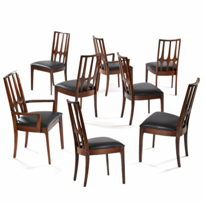 Group of eight Broyhill Brasilia Dining chairs