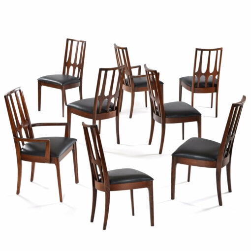 Group of eight Broyhill Brasilia Dining chairs