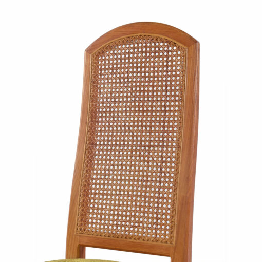 Henredon cane back dining chairs