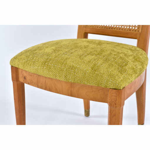 Henredon burl wood dining chairs