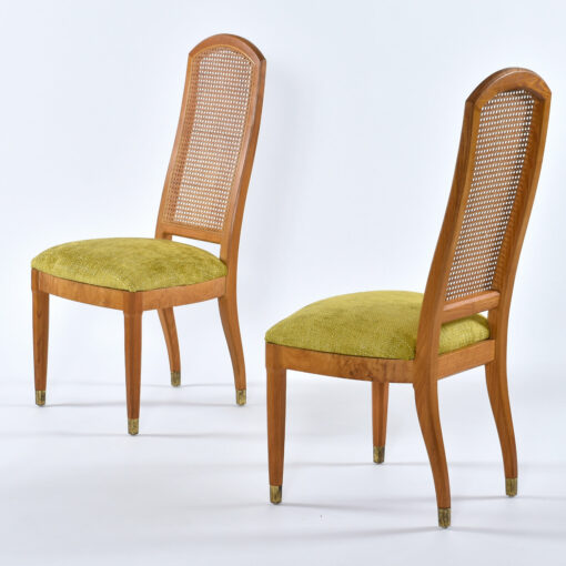 Caned Henredon dining chairs