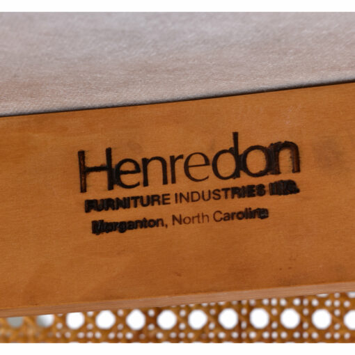 Henredon label on chair