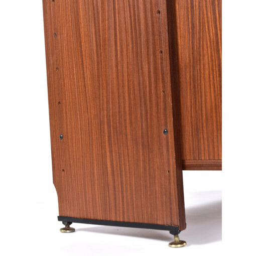 Levelers on bookcase
