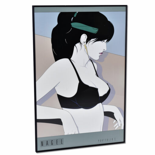 Mirage Editions Portfolio I Patrick Nagel framed poster