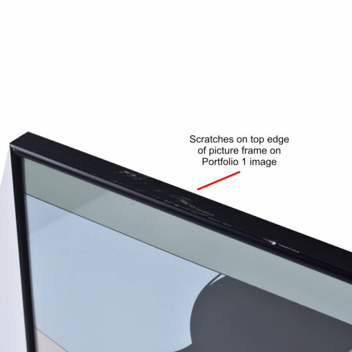 Scratches on metal frame