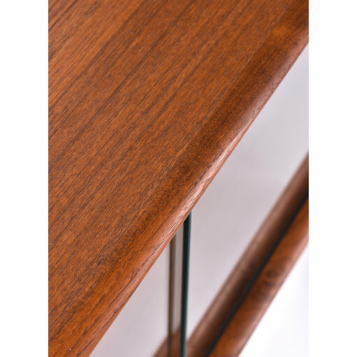 Refinished Danish teak wood