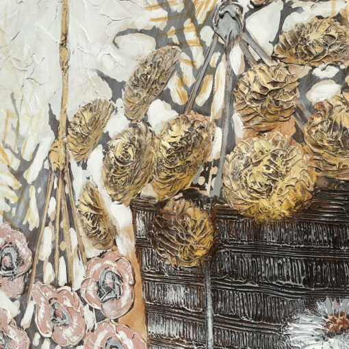 Mid-Century Modern Ferrante flower still life