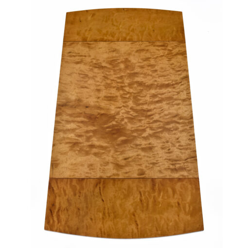 Biedermeier style burl drop leaf table
