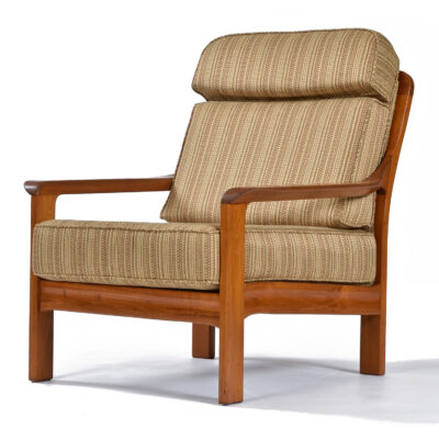 Danish teak armchair