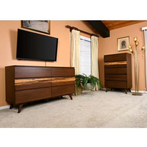 Greenington Azara solid bamboo sustainable bedroom set dressers