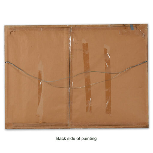 Jim Borden painting, back side