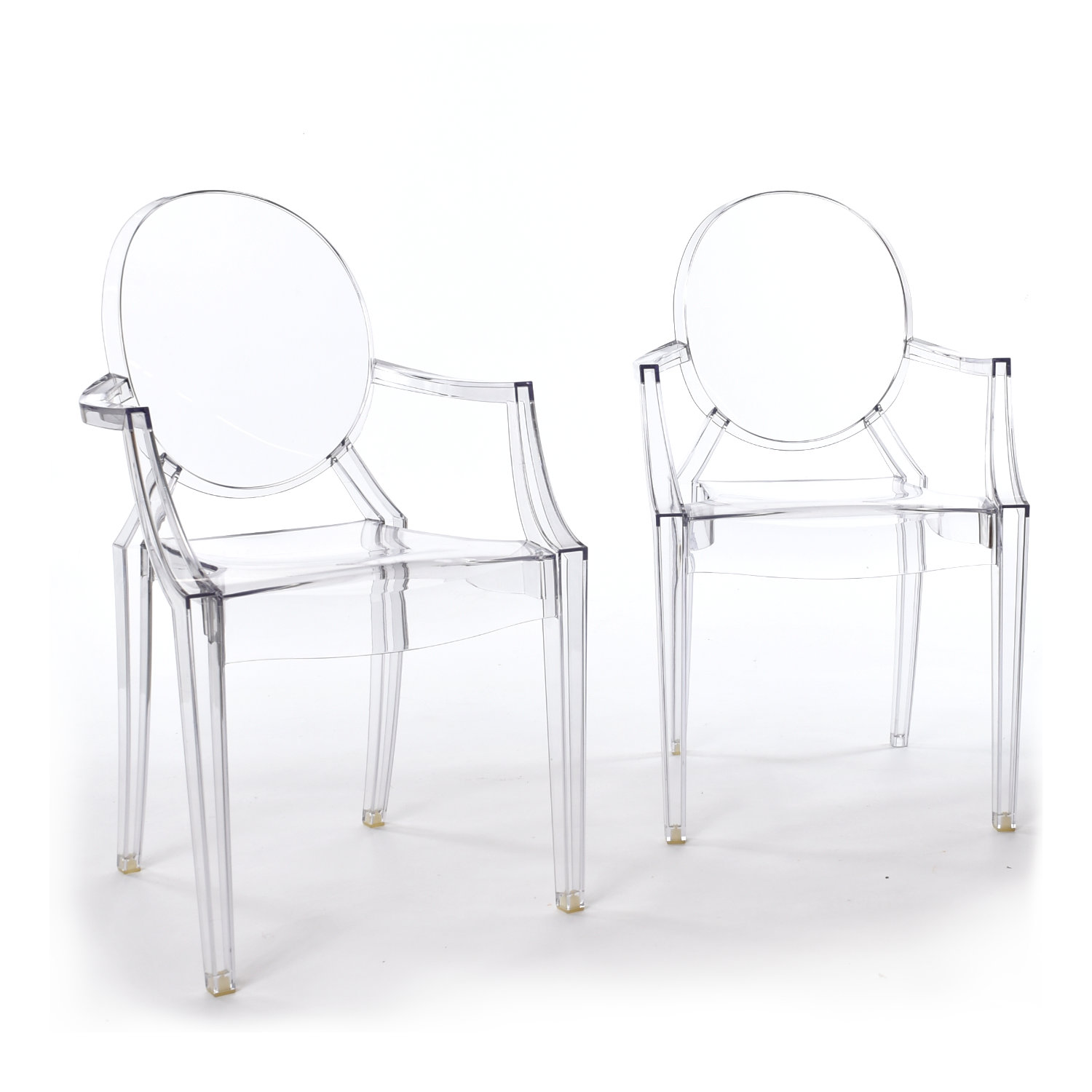 Productief Hol transactie Pair Pre-Owned Philippe Starck Louis Ghost Chairs for Kartell