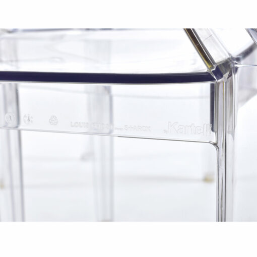 Kartell Louis Ghost Chair label