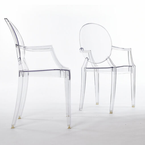 Philippe Starck Louis Ghost Chairs