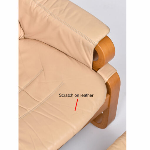 Mark on seat