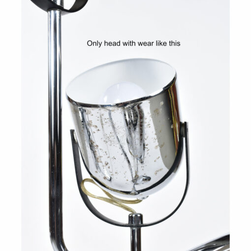 Oxidization beneath spotlight head