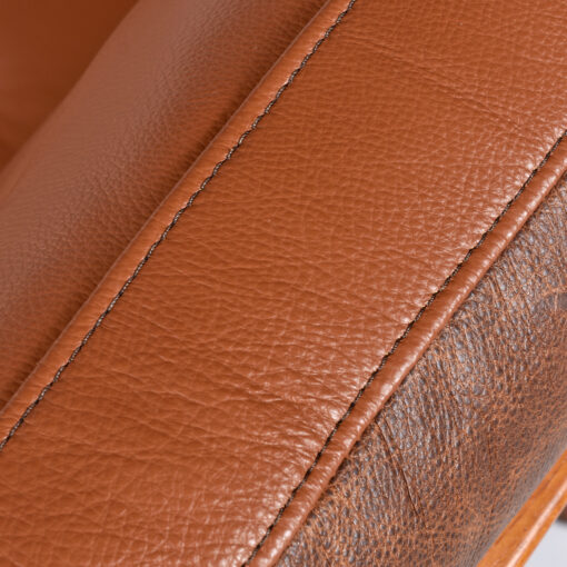 Reversible leather cushions