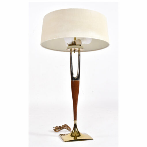 Mid-Century Modern Gerald Thurston Wishbone table lamp